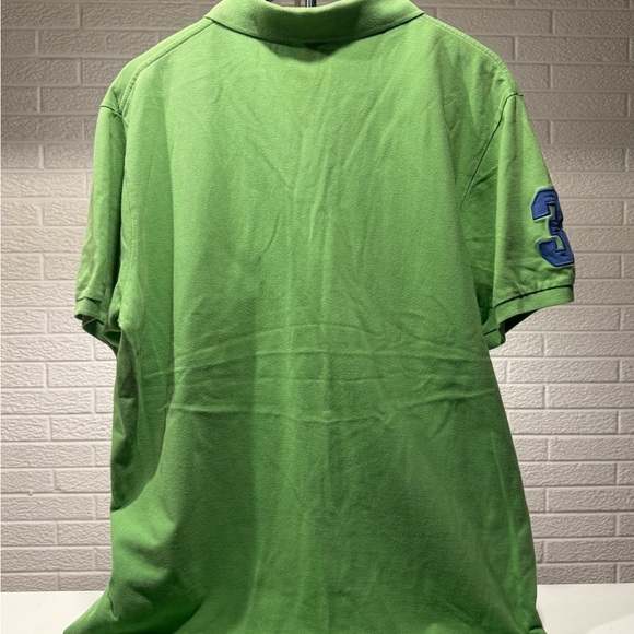 U.S. Polo Assn. Vibrant‎ Green Polo Shirt - Picture 4 of 5